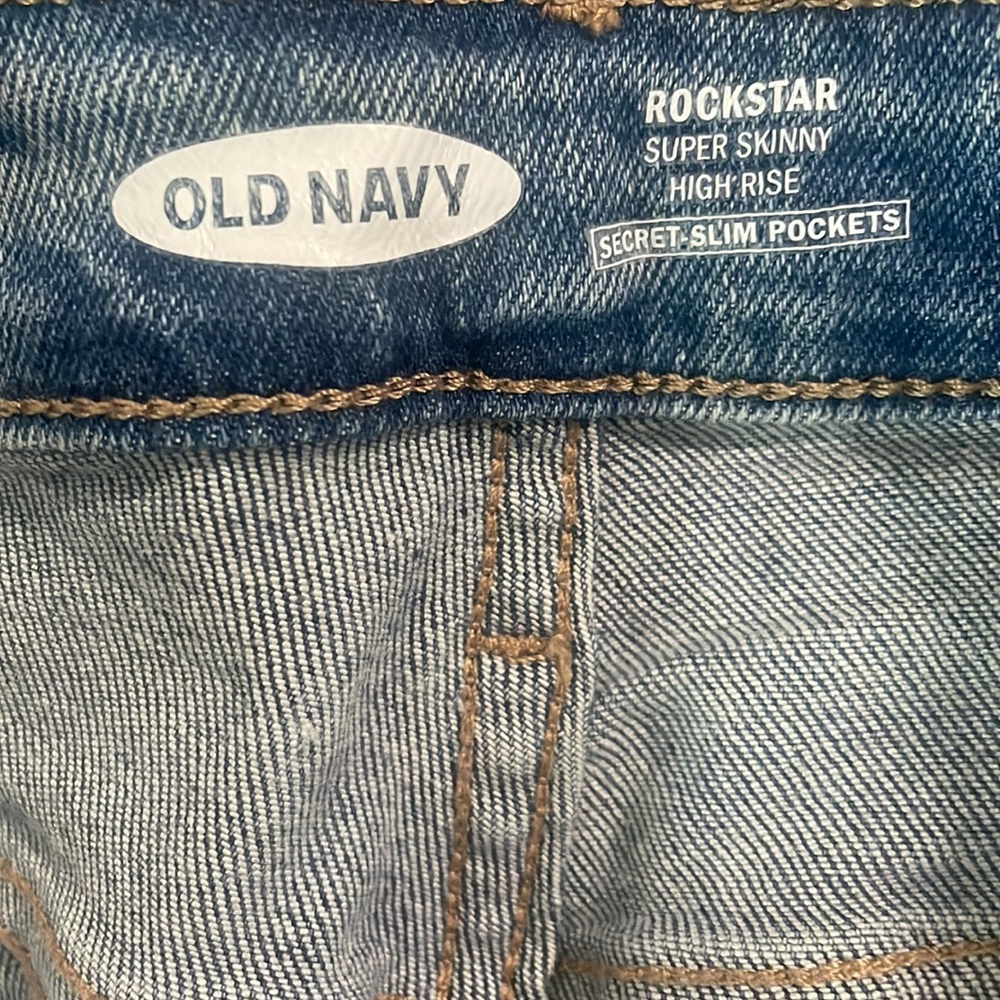 NEW Old Navy Rockstar Super Skinny High Rise Jeans 👖NWT - Picture 6 of 7